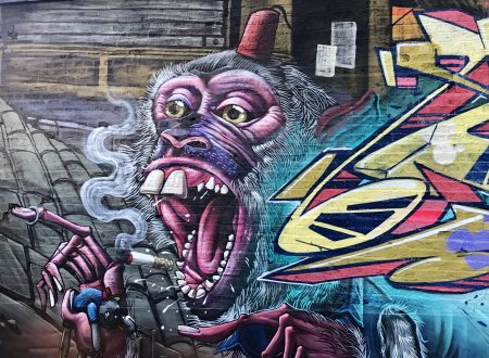 Anne Wilcox Photography travelling with a camera Digbeth street art Birmingham monkey