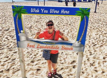 Annie Wilcox on Fort Lauderdale Beach