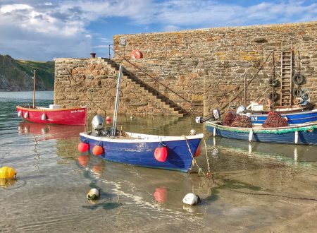 Gorran Haven harbour, Cornwall